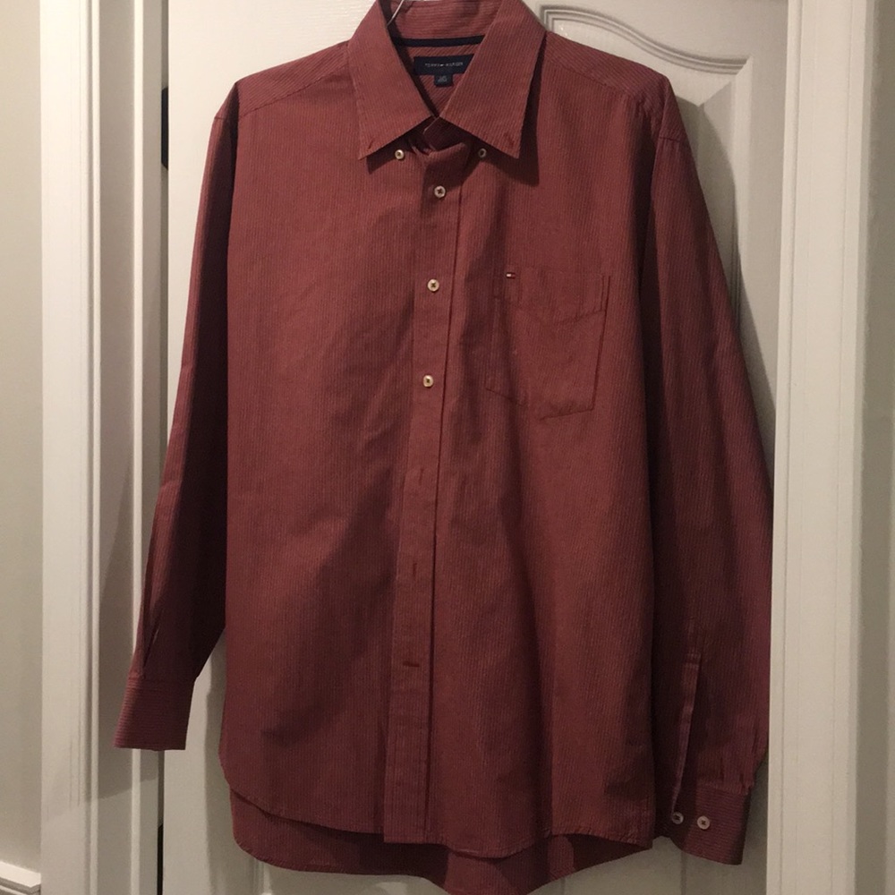 Tommy Hilfiger men's button-down shirt Sz L